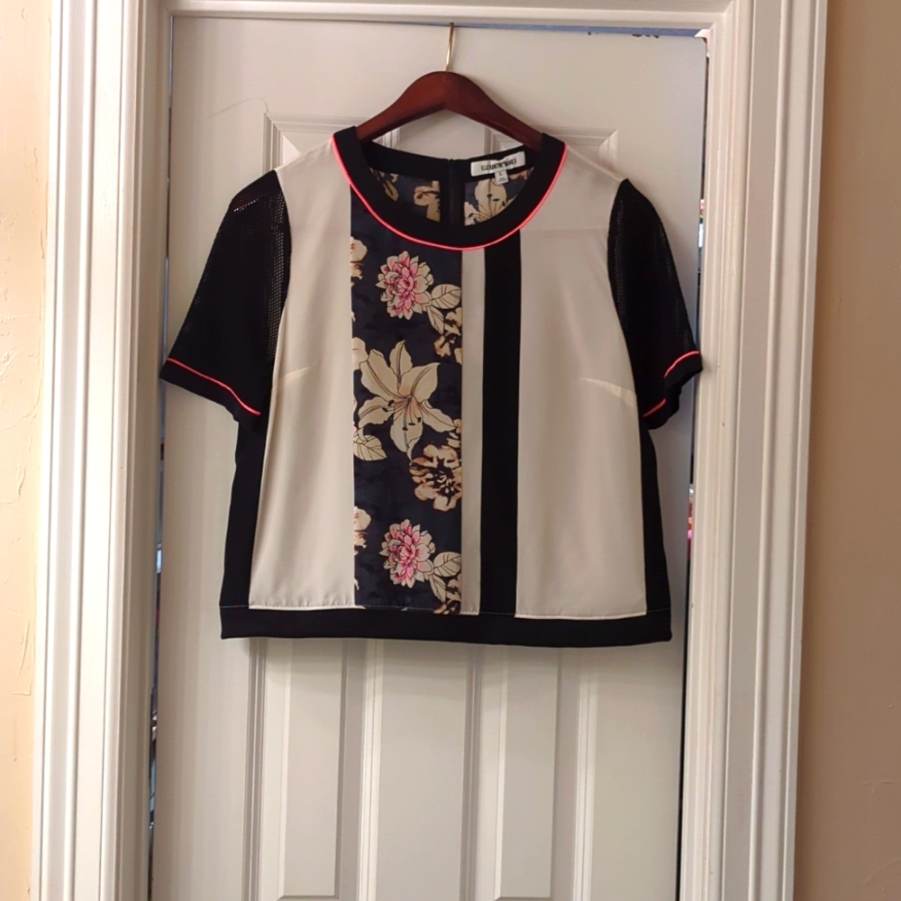 Multi fabric top